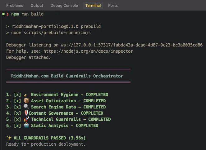 Build Guardrails Orchestrator Success